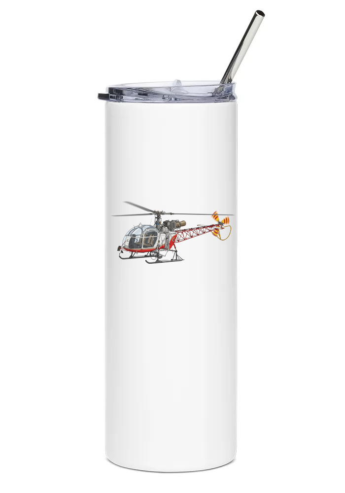 Aérospatiale SA 315B Lama water tumbler