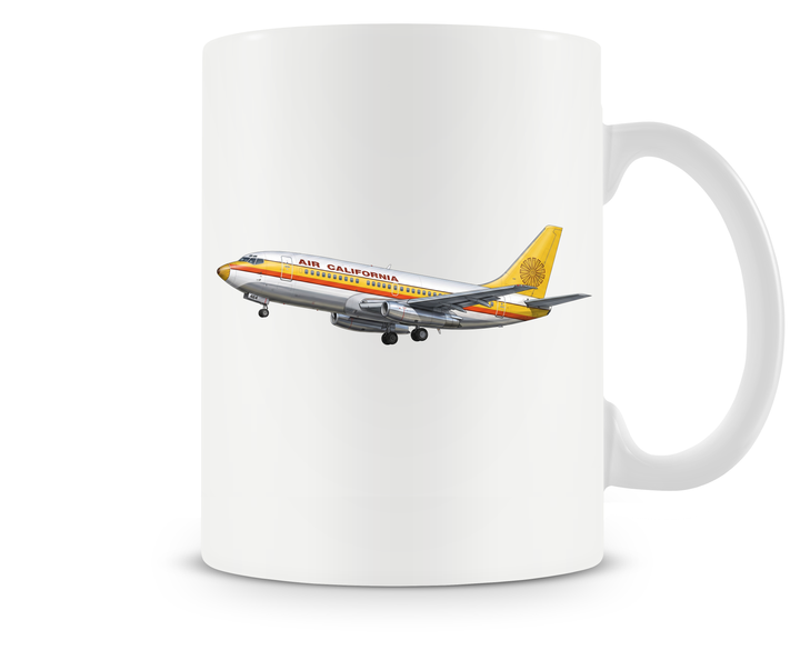 Air California Boeing 737 mug