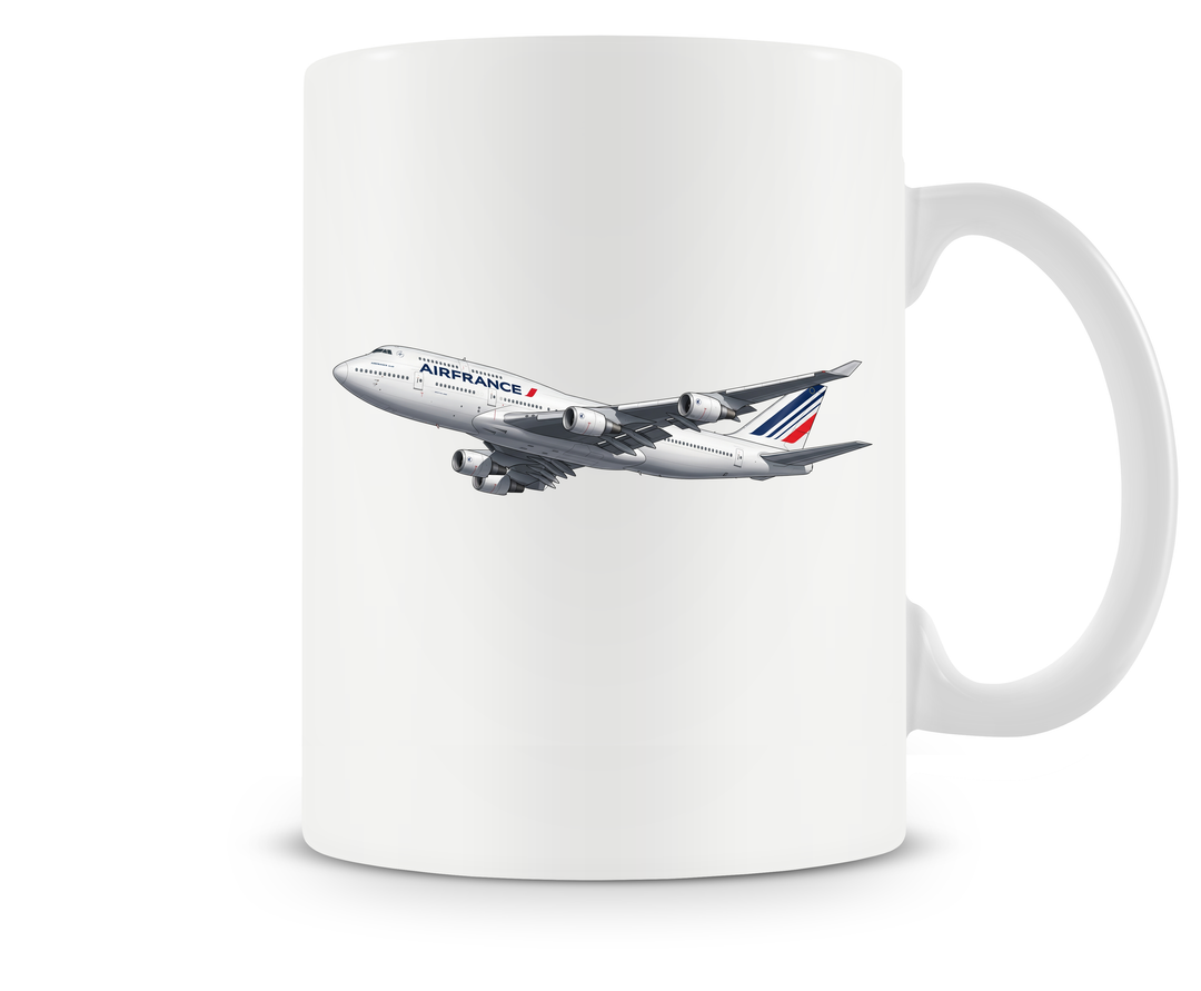 Air France Boeing 747-400 Mug 15oz