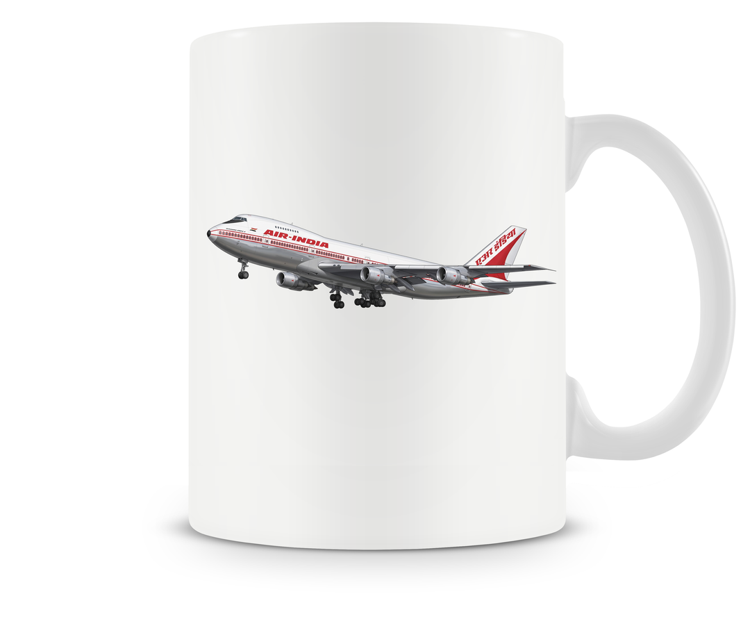 Air India Boeing 747 mug