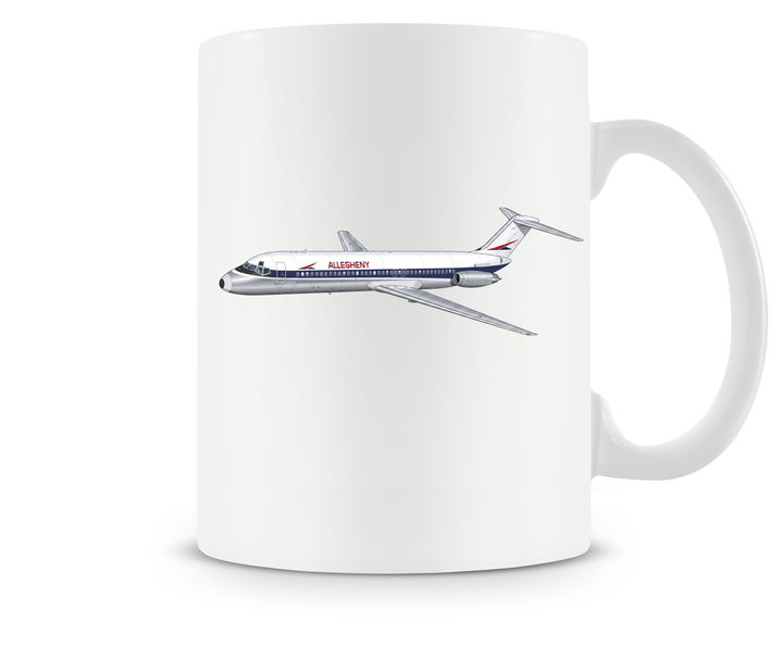 Allegheny Airlines McDonnell Douglas DC-9-30 mug
