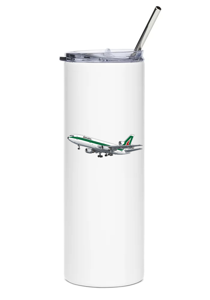 Alitalia McDonnell Douglas DC-10 water tumbler