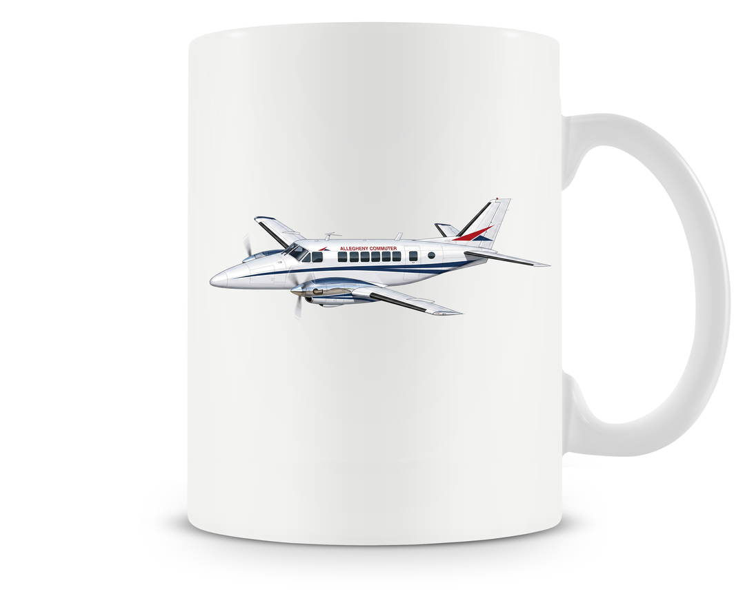 Allegheny Airlines Beech 99 mug