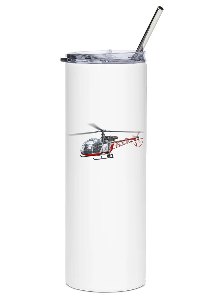 Aérospatiale Alouette II water tumbler