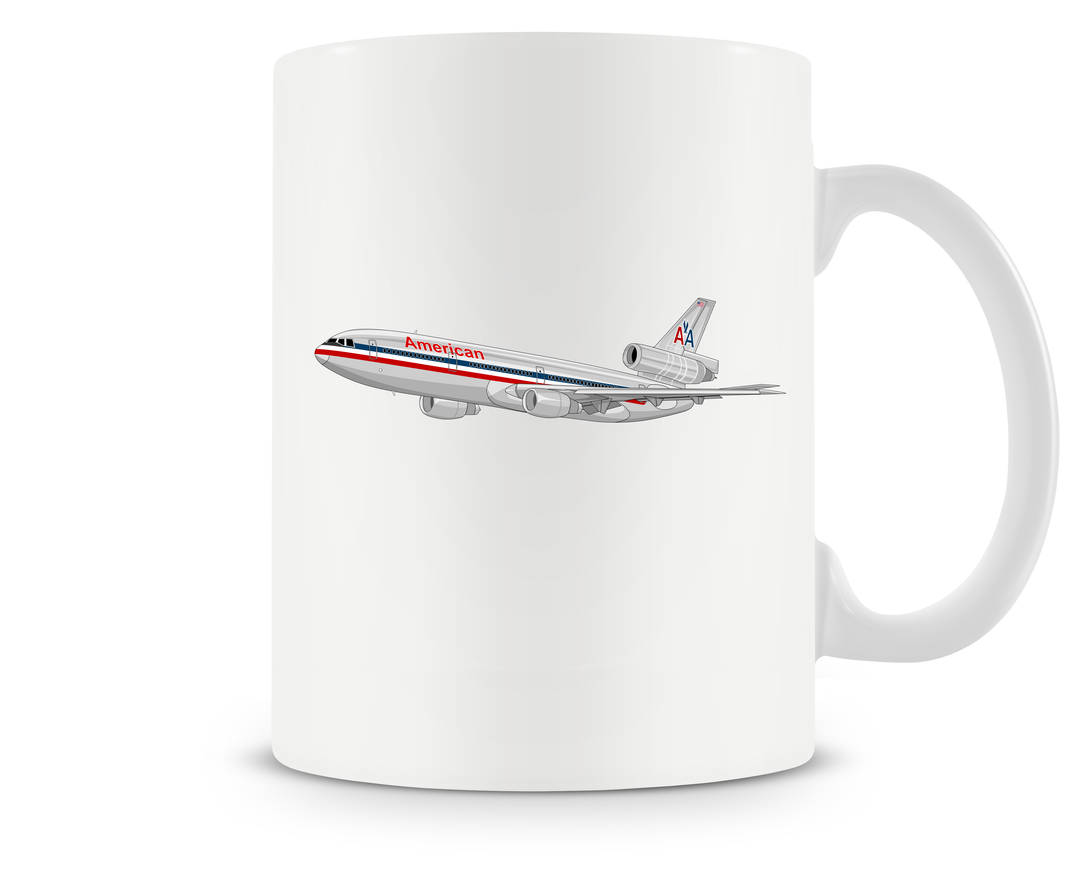 American Airlines McDonnell Douglas DC-10 Mug  15oz