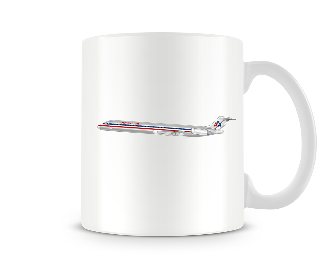 American Airlines McDonnell Douglas MD-80 Mug