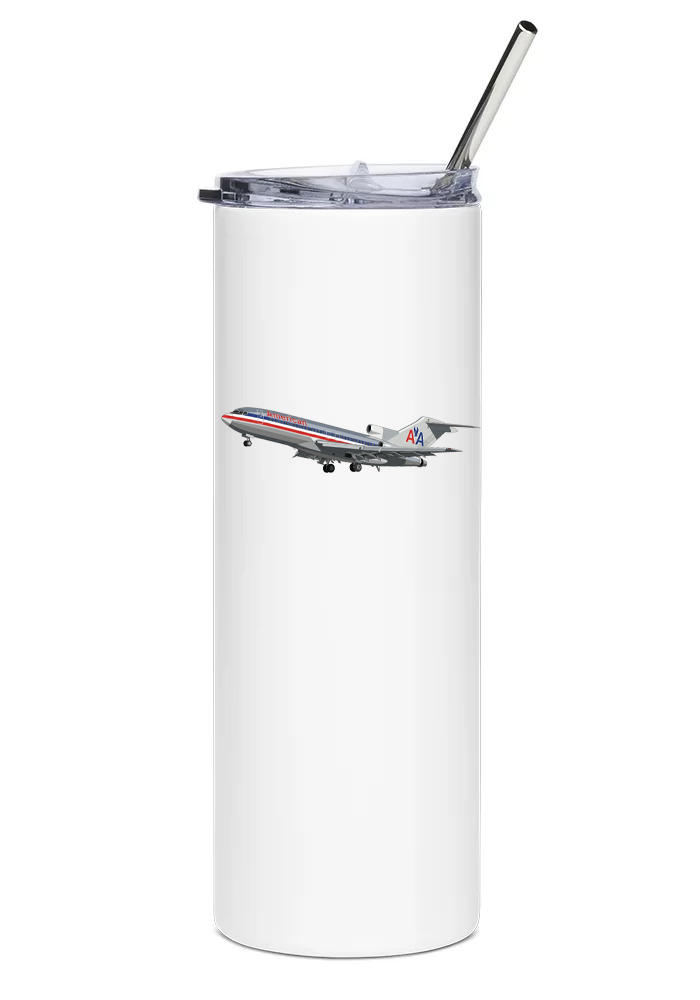 American Airlines Boeing 727 water tumbler