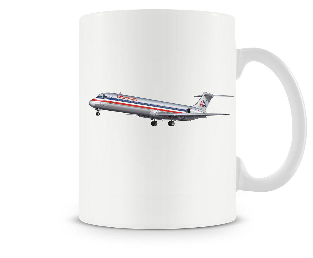 American Airlines McDonnell Douglas MD-80 mug