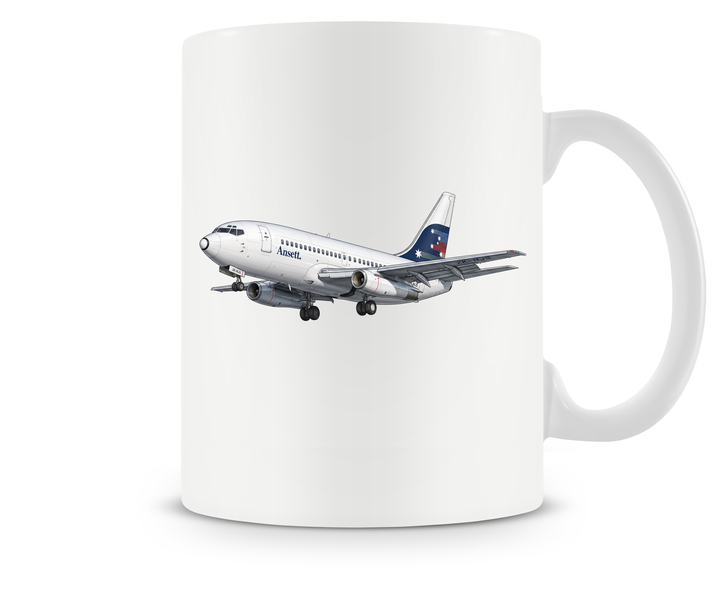 Ansett Airlines Boeing 737 mug