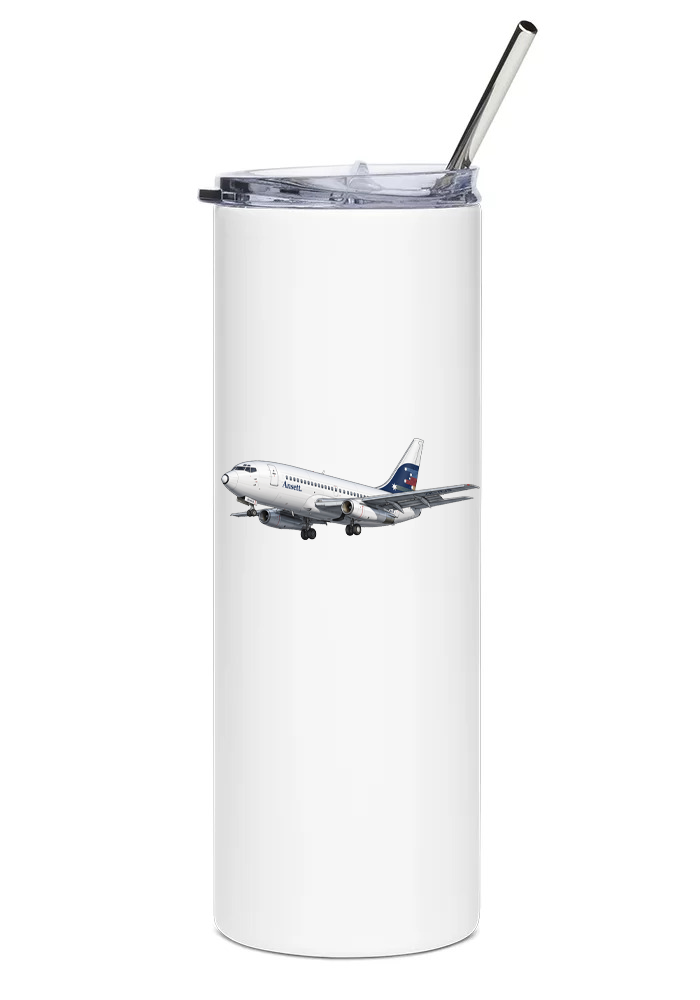 Ansett Airlines Boeing 737 water tumbler