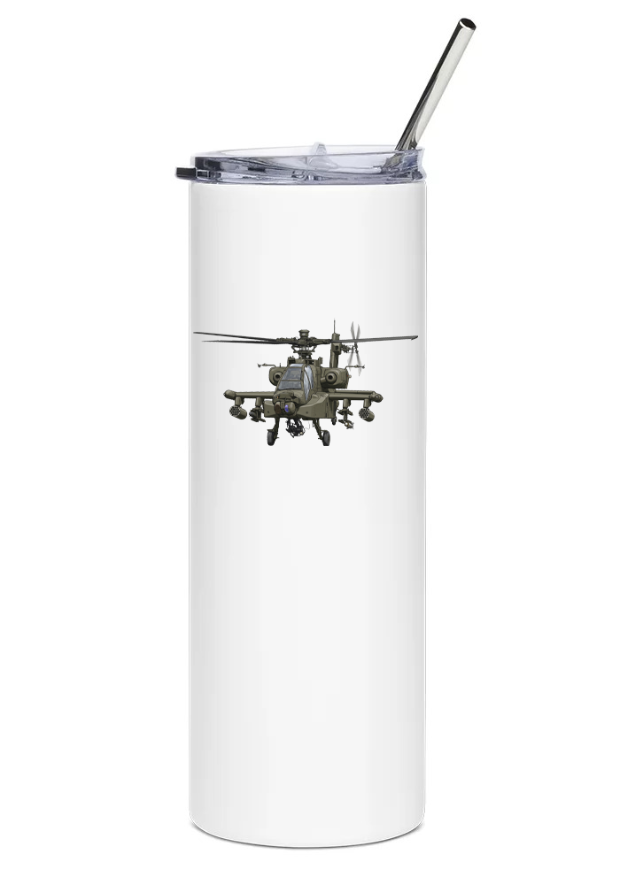 Boeing AH-64 Apache water tumbler