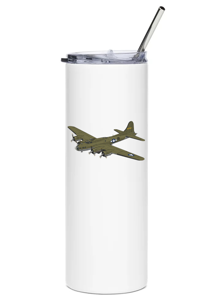 Boeing B-17 Flying Fortress water tumbler