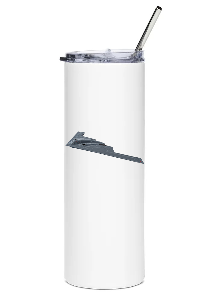 Northrop B-2 Spirit water tumbler