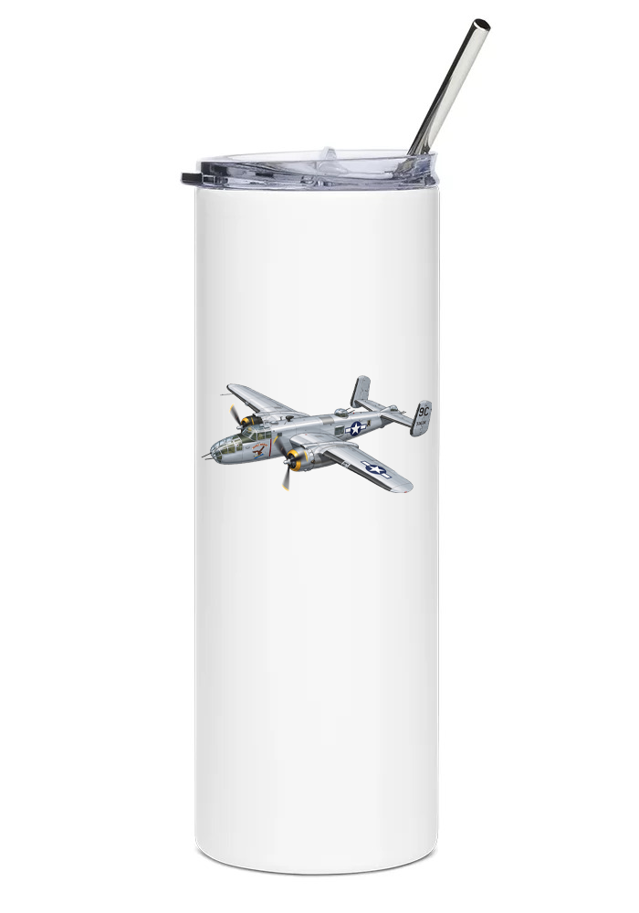 North American B-25 Mitchell water tumbler
