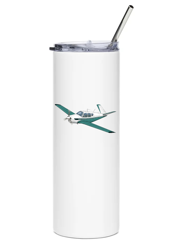 Beechcraft Bonanza B35 water tumbler