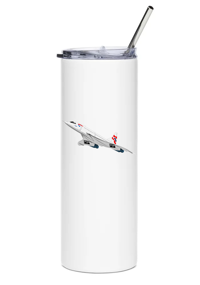 British Airways Concorde water bottle