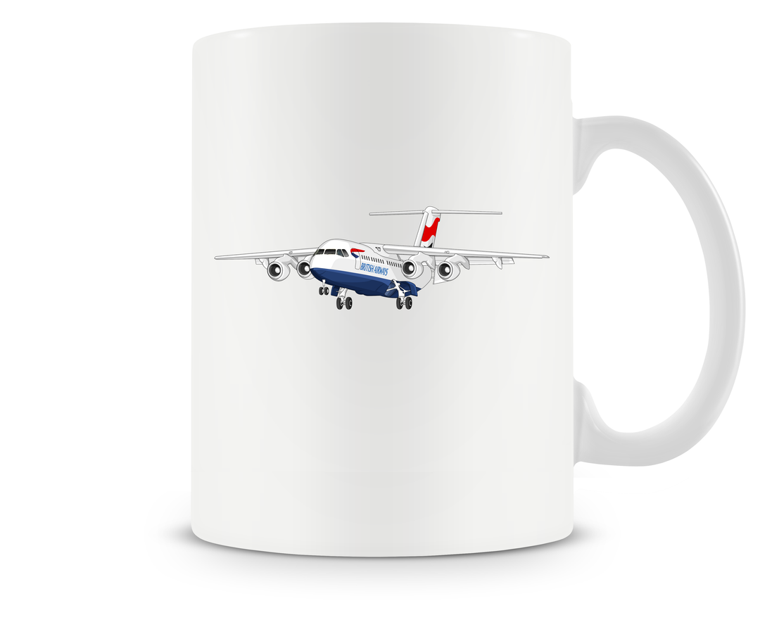 British Airways Bae 146 Mug 15oz