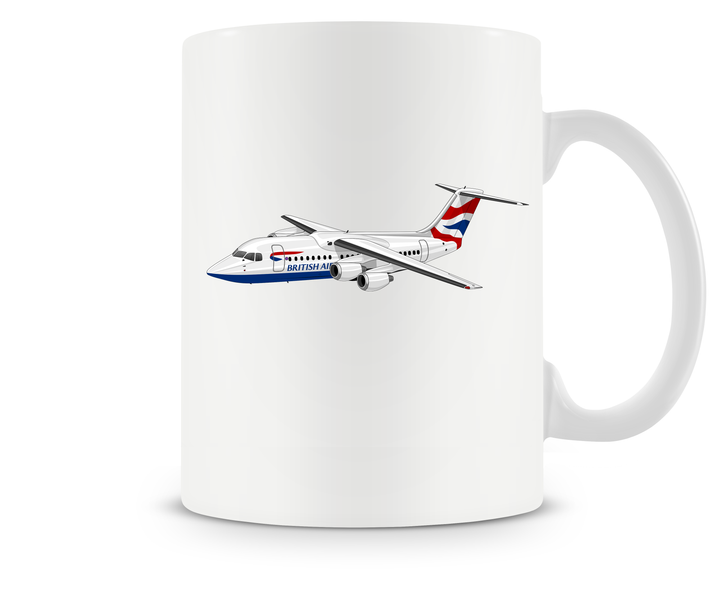 British Airways Bae 146 Mug 15oz.