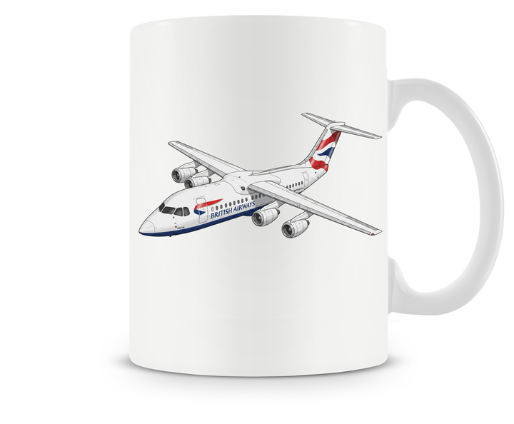 British Airways Bae 146 Mug