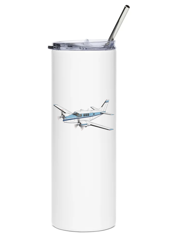 Beechcraft Queen Air water tumbler