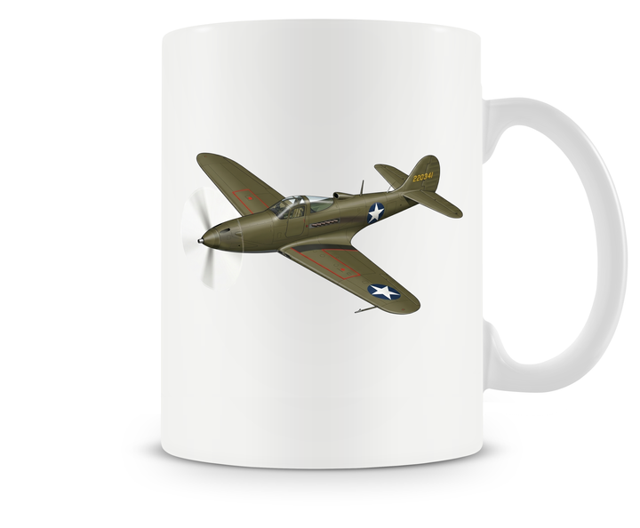 Bell P-39 Airacobra mug 15oz