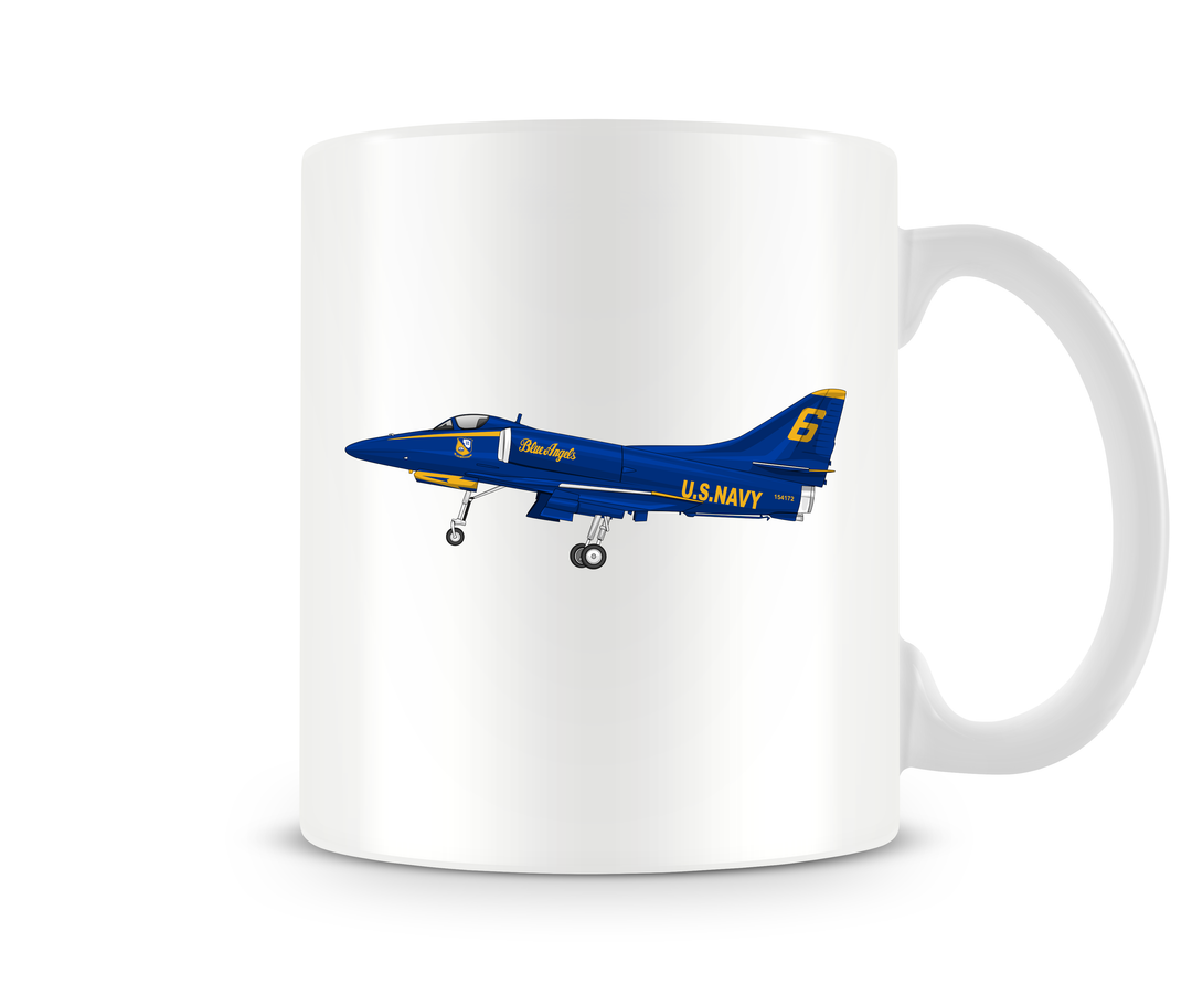 Douglas A-4 Skyhawk 'Blue Angels' Mug