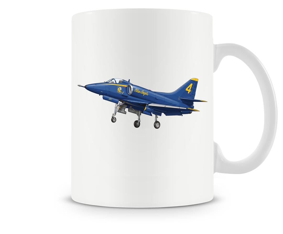 Douglas A-4 Skyhawk 'Blue Angels' mug