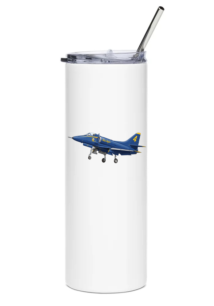 Douglas A-4 Skyhawk 'Blue Angels' water tumbler