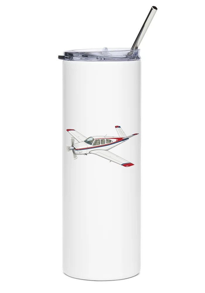 Beechcraft V35 Bonanza Water Tumbler