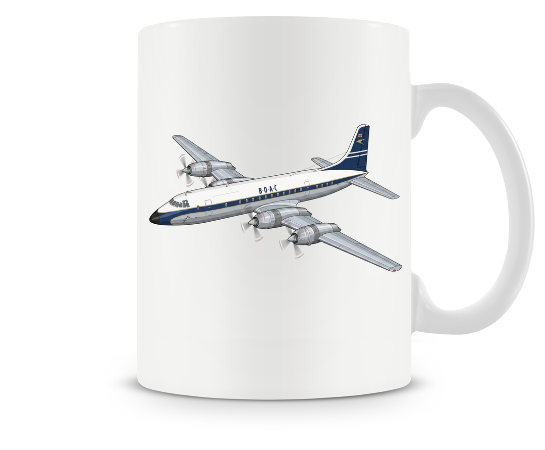 BOAC Bristol Britannia mug