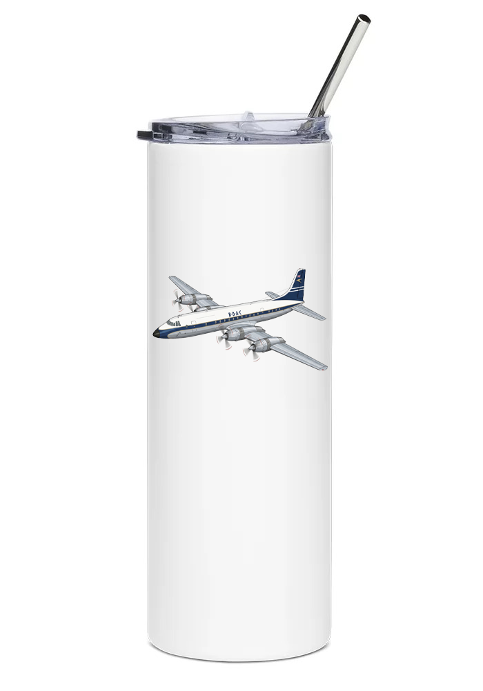BOAC Bristol Britannia water tumbler