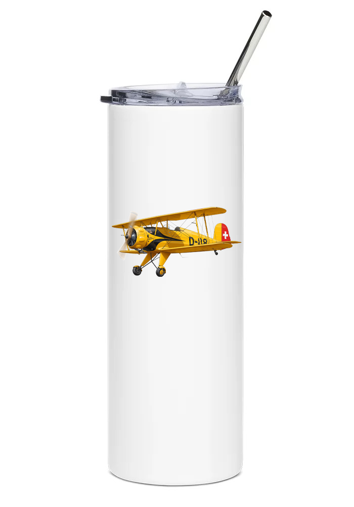 Bücker Bü 133 Jungmeister water tumbler 