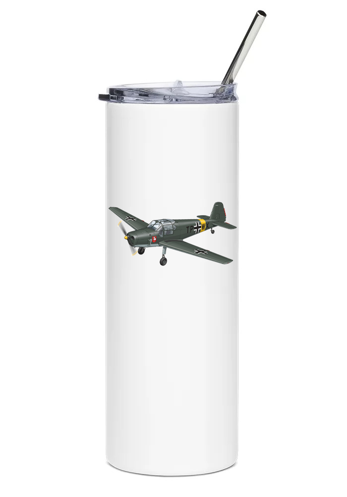 Bücker Bü 181 Bestmann water tumbler