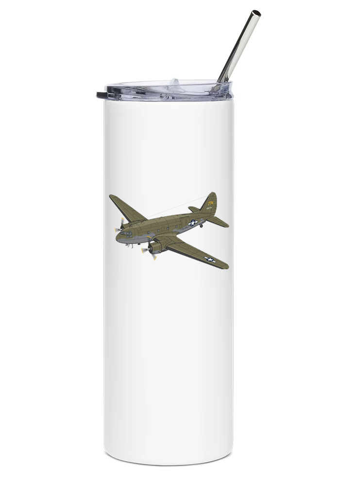 Curtiss C-46 Commando water tumbler