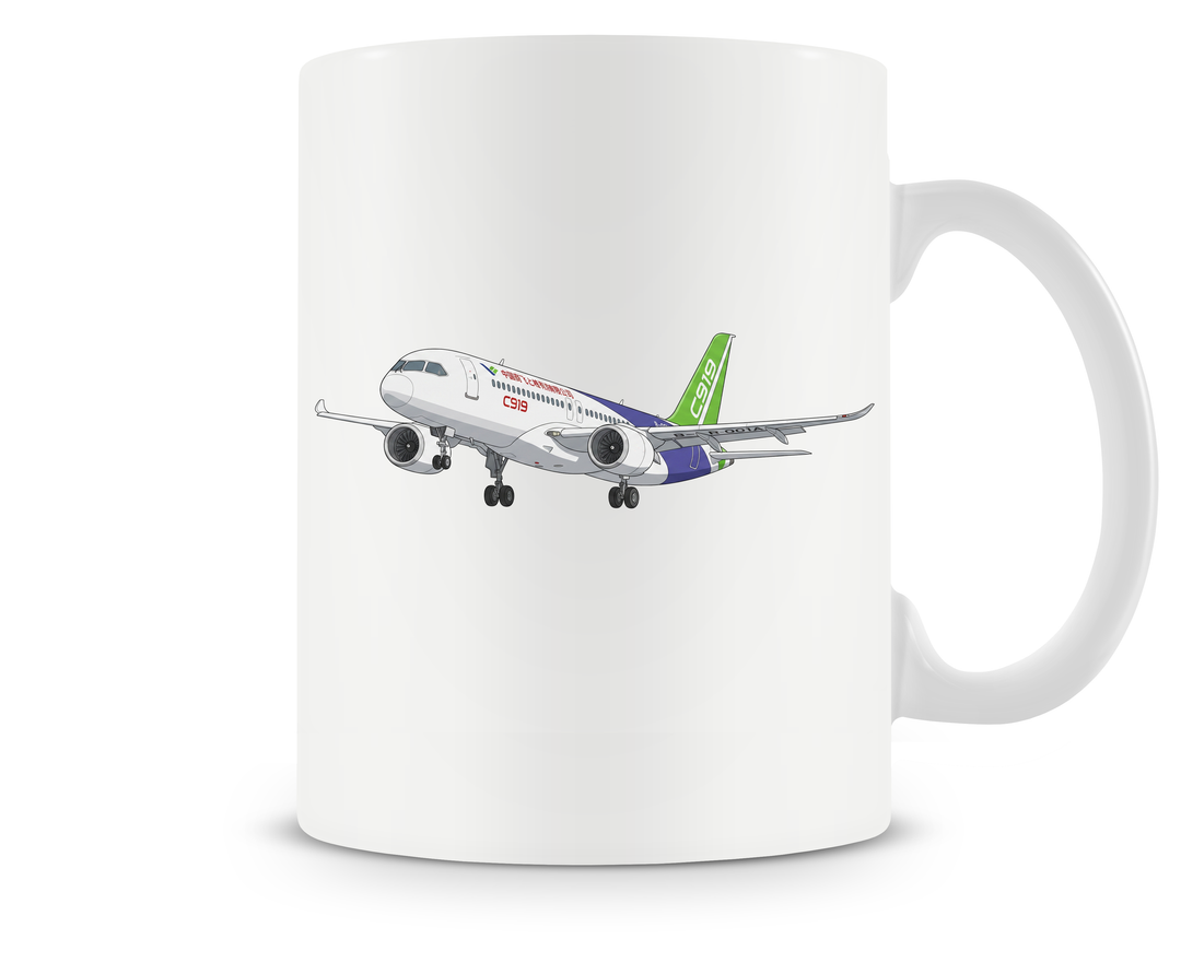 Comac C919 mug