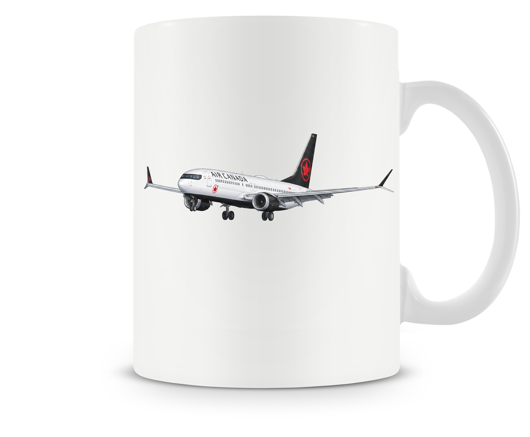 Air Canada Boeing 737 MAX mug