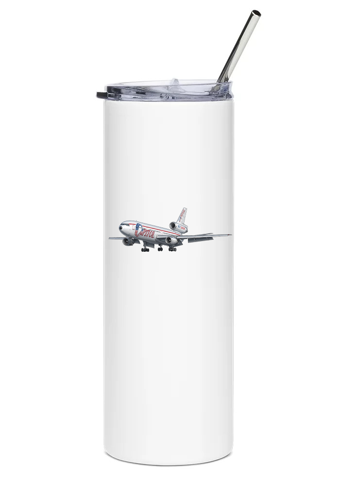 Capitol Air McDonnell Douglas DC-10 water tumbler