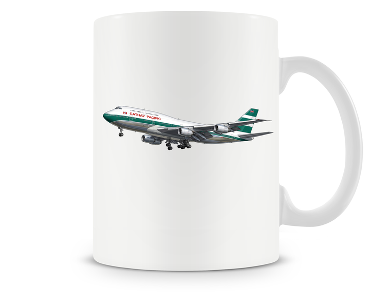 Cathay Pacific Boeing 747 mug