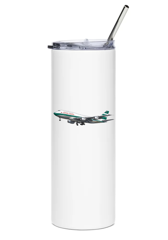 Cathay Pacific Boeing 747 water tumbler
