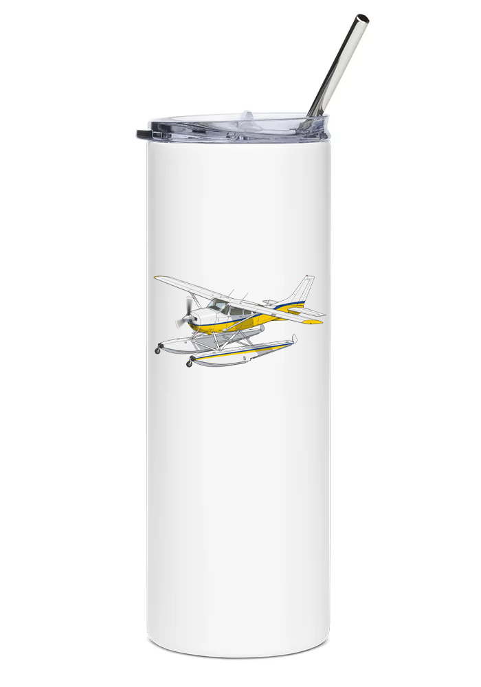 Cessna 206 Floatplane water tumbler