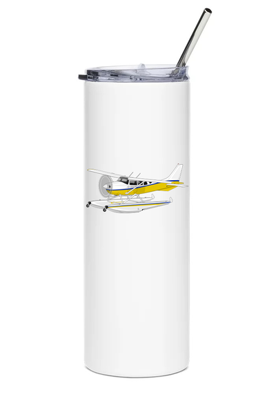 Cessna 206 Floatplane water bottle