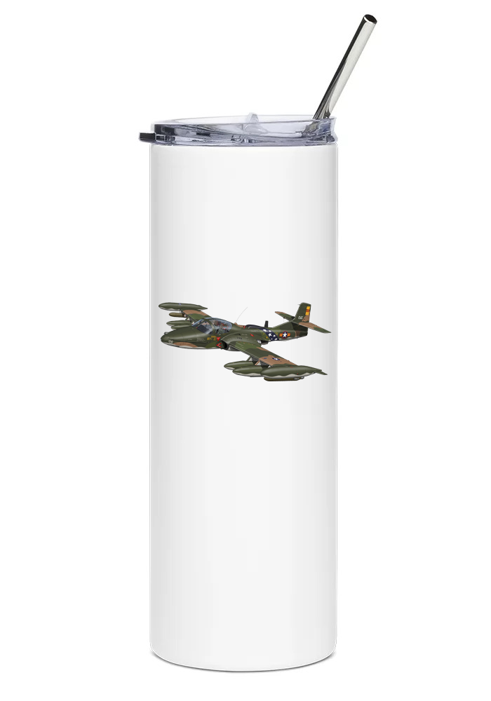 Cessna A-37 Dragonfly water tumbler