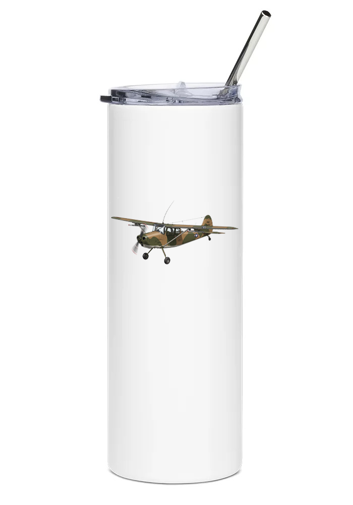 Cessna Bird Dog water tumbler