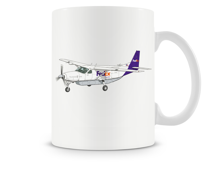 FedEx Cessna Caravan Mug