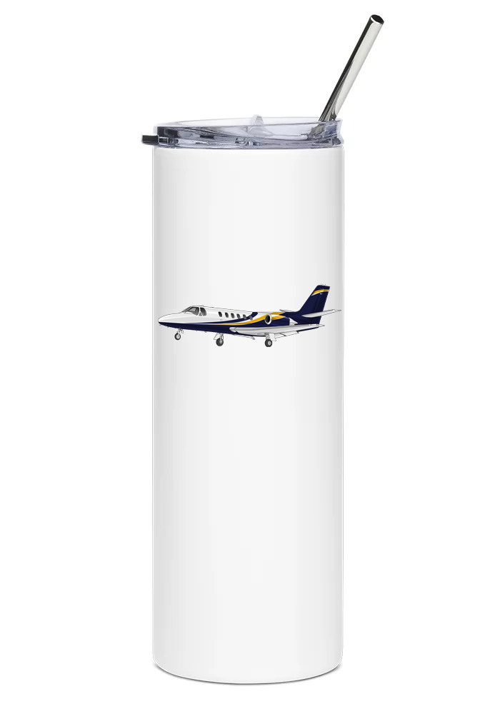 Cessna Citation SII water tumbler