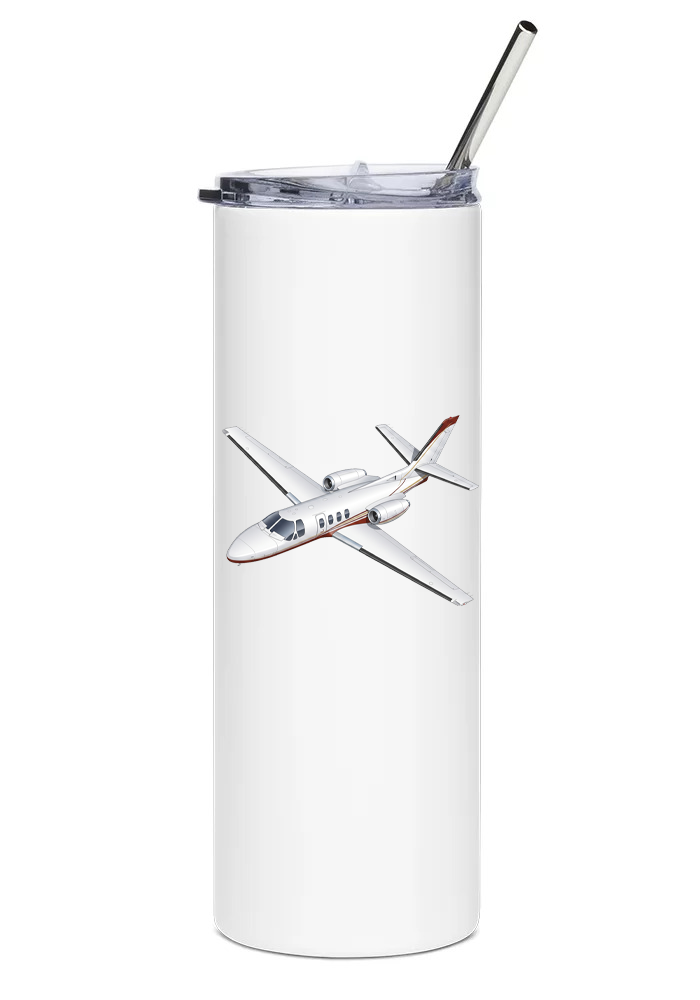 Cessna Citation 500 water tumbler