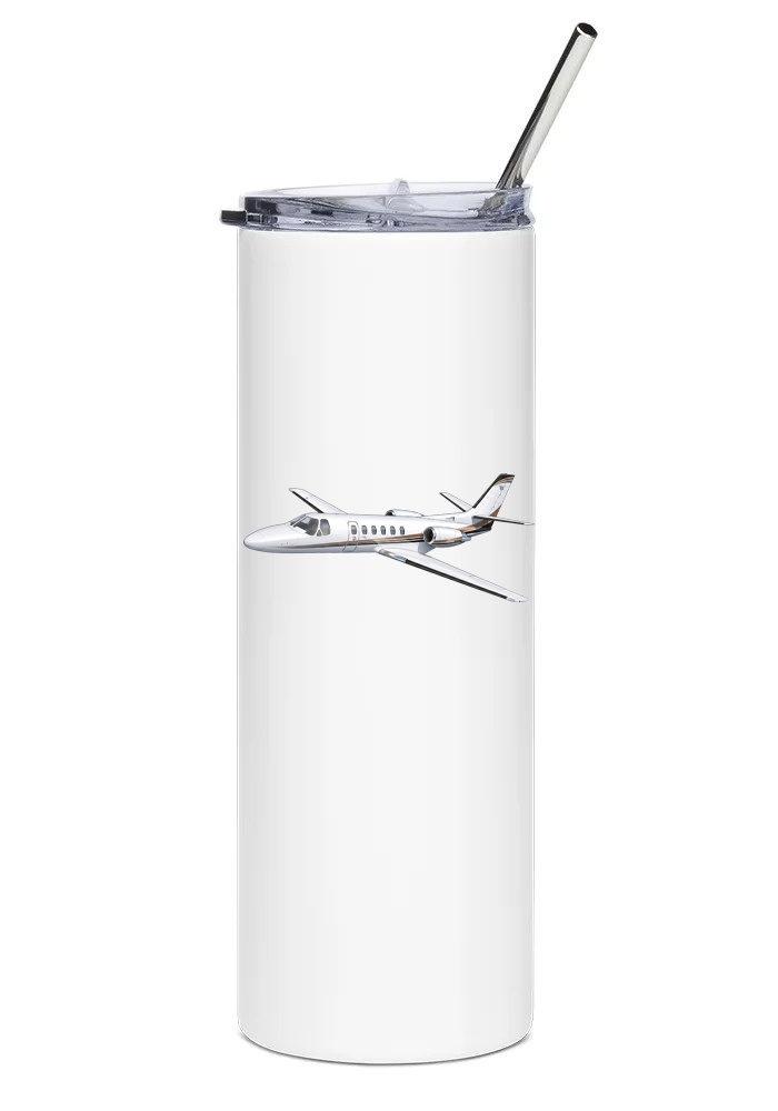 Cessna Citation Bravo water tumbler