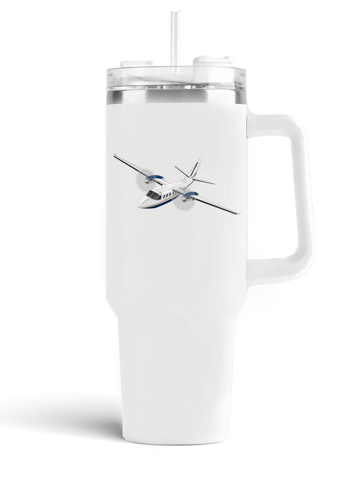 Commander 1000 40oz. Stainless Steel Quencher with straw