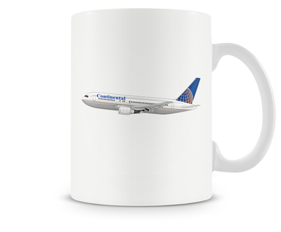 Continental Airlines Boeing 767 Mug 15oz