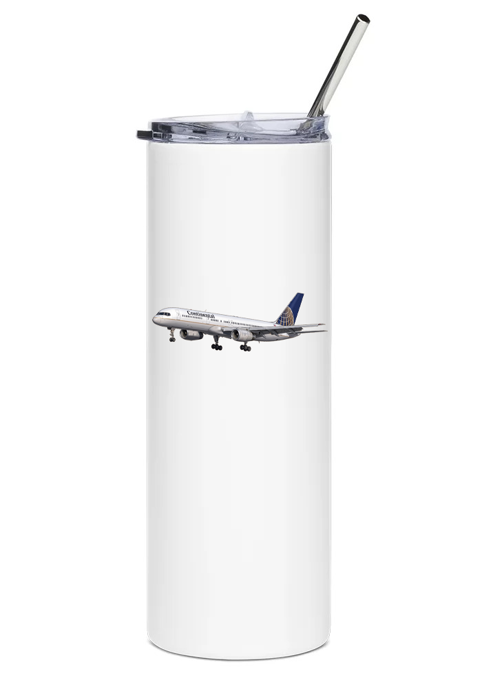Continental Airlines Boeing 757 water tumbler